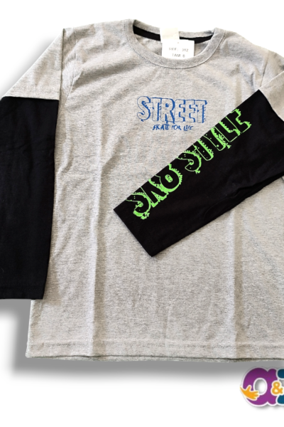 CAMISETA MANGA LONGA MEIA MALHA