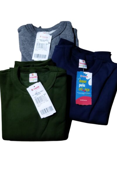 Blusa de Moletom Flanelada